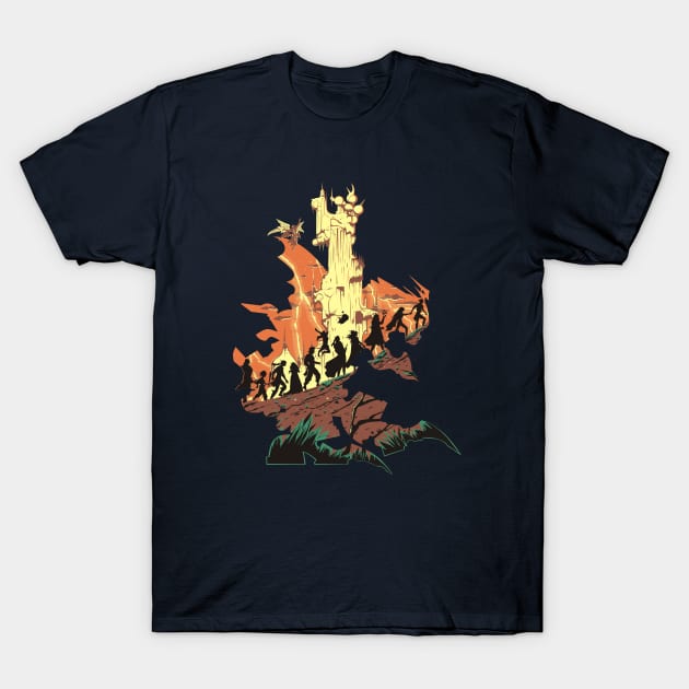 Unfinished Ruin T-Shirt by AdamsPinto